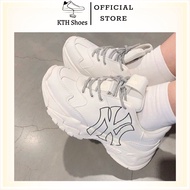 Giày MLB LA NY Big Ball Chunky Dodgers Yankees - Giày Thể Thao Nam Nữ MLB Đế Tách 2 Lớp Tăng Chiều C