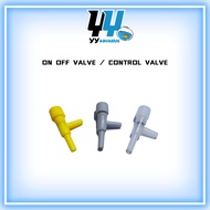 YYAQUARIUS Oxygen Air & Water Tube Hose Pipe Drip Control Check Valve 2 way air line air pump contro