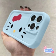 Hello Kitty Liquid Silicone Cases For OPPO A2 Pro Reno 8 Pro+ 5Z 7 4 SE 5 Pro 4Z A7 A12 A5S A12E A3S