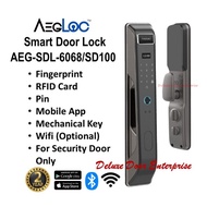 AEGLOC Smart Door Lock SDL-6068 / SD100 / Security Door Lock / Smart Lock / Digital Lock / Digital Door Lock