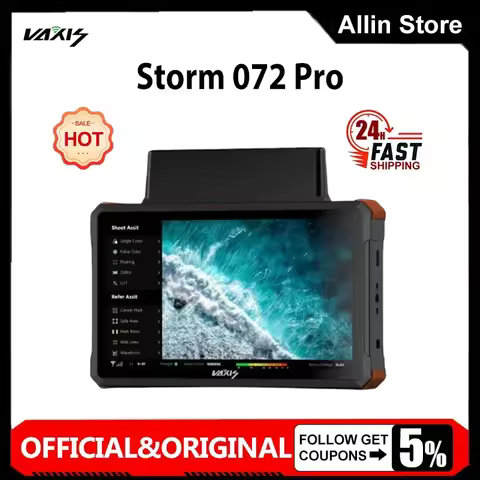 Vaxis Storm 072 Pro 5.5 IPS LCD Touchscreen Display Wireless Monitor V-mount for Mobile Director And