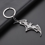 Batman Logo Keychain Pendant Batman Keychain American DC Comic Superhero Pendant Cartoon Gift Creati