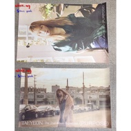 Kim Taeyeon Taeyeon Taeyeon Regular Second Subsequent Product repackage Official Poster