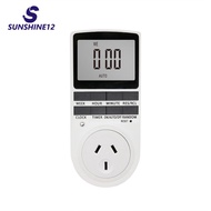 【Fast delivery】 Time Saving Appliances Kitchen Gadgets Electronic Timer Innovative Safety Plug Intelligent Multi-function Practical Smart Socket Energy Saving Energy Efficiency