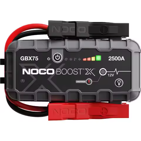 NOCO Boost X GBX75: 2500A UltraSafe Jump Starter – 12V Lithium Battery Booster Pack, Portable Jump B