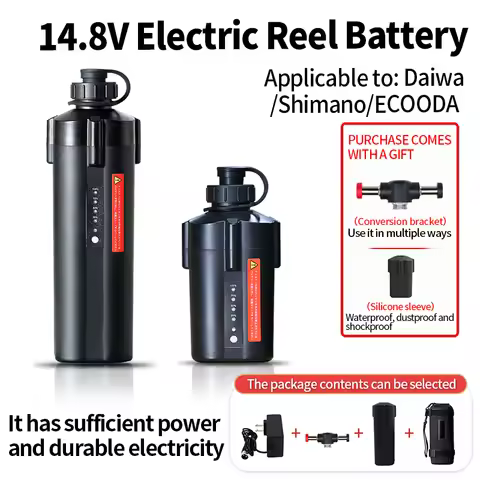 Sea Fishing Electric Reel Battery Power rechargeable lithium-ion Battery Display 5000mAh 10000mAh fo