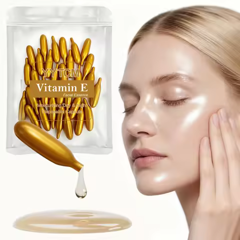 Vitamin E Serum Capsules, Single-Use Essence Capsules, Hydrating and Moisturizing Facial Skin 30/40/