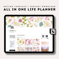 2026 Digital Planner, Notion Planner Template | All in One Life Planner | Student Planners | Minimal