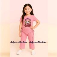 KIDS SUIT ANOMALI TUNG TUNG SAHUR BALLERINA CAPUCINO KNITHornet FOR GIRLS AGES 1-7 YEARS Cargo Set