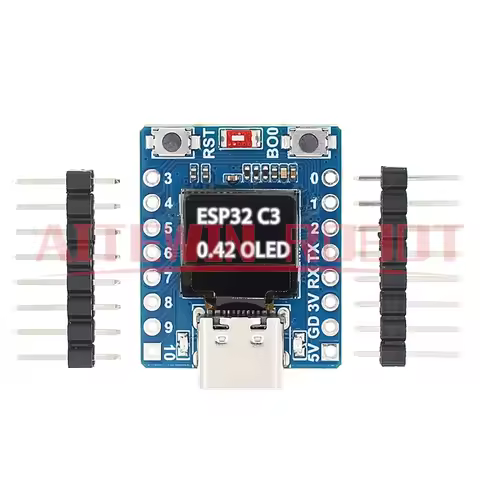 ESP32-C3 OLED development board 0.42 inch OLED ceramic antenna ESP32 supermini development board wif