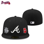 Atlanta Braves Fashion Brand High Quality Close Cap Baseball Cap
