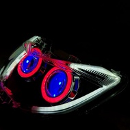 YAMAHA NMAX - LAMPU DEPAN HID PROYEKTOR ANGEL EYES DEVIL EYES ( PROJIE