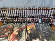 進擊的巨人全套漫畫1-34冊連同3本特典｜台版 港版｜Attack on Titan