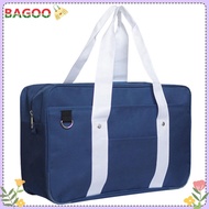 Cô gái tuổi teen đồng phục JK Túi xách sức chứa lớn cặp đi học Màu Trơn Nhật bản túi giản dị túi vuô