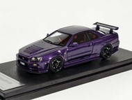 Hpi 1:43 Nissan GTR R34 Z-Tune Midnight Purple