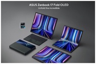 LAPTOP ASUS ZENBOOK 17 FOLD OLED UX9702AA I7-1250U 16GB 1TB W11+OHS