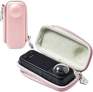 Protective Hard Case for Insta 360 X5 X4, Small Portable Travel Carrying Bag with Carabiner, 8K 360°