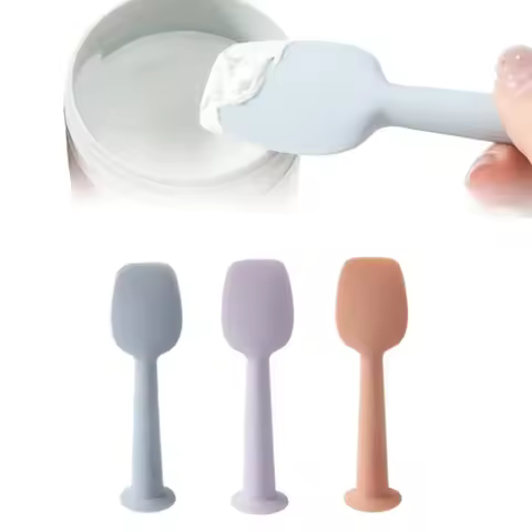 2pcs Large-Sized Baby Diaper Ointment Application Spoons, Silicone Ointment Applicator, Application 