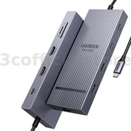 UGREEN CM866 10 In 1 Type-C Docking Station USB Adapter with 4K60Hz HD / 10Gbps USB-A&C3.2 / 5Gbps U