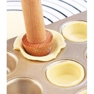 4.5cm / 5cm Wooden Tart Presser (4.5cm/5cm/Double Side) / Penekan Tart Shell / Pastry Tart Presser