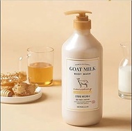 Shower Mate Goat Milk Body Wash- 27 fl oz/ 800mL (Manuka Honey), 27 Fl Oz (Pack of 1)