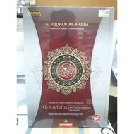 [Rm80][ Size A4 ] Al Quran Andalus. Tajwid, Perkata, Wakaf &amp; Ibtida, Terjemahan
