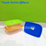 6PCS Tepak Aeries rectangle food container box multipurpose food storage place for fruit, vegetables