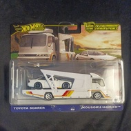 Hot wheel team transport toyota soarer+kousoku hauler pack