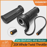 【Trending Now】 Ebike Twist 8FUN Throttle for BAFANG BBS01 BBS02 BBSHD Mid Drive Motor with 3pin Fema