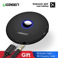 Bộ Thu phát Bluetooth 5.0 Ugreen 40762 CM108 ( APTX 2 in 1 có PIN kèn 3 dây Ugreen )