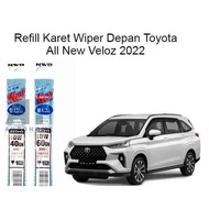 All New Veloz 2022 Front Wiper Rubber Refill - Nwb Japan Dw40Gn Dw60Gn