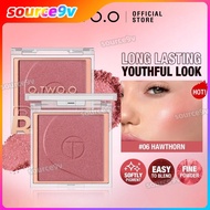 O.tw Oo 6 Colors Baked Face Blusher Matte Texture Mineral Base Blush sou9v