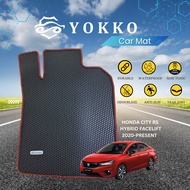 YOKKO Honda City GN2 RS Hybrid Facelift (2023-PRESENT) Car Floor Mat and Carpet