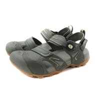 G.P (GOLD PIGEON) Ah Liang Endorsement Toe Protection Sandals Outdoor Men's Shoes Dark Green G5742M-