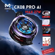 NEW MEMO CX08 PRO Ai 27W Phone Cooler Magnetic/ Back-clip Frozen Gaming Phone Cooler