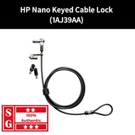 HP Nano Keyed Cable Lock 1AJ39AA HP Cable Lock HP Nano Lock HP Laptop Cable Lock Notebook Cable Lock
