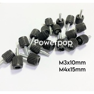 Star Knob Bolt M3 M4 Ear Knob m3x10 m4x15 Handle Bolt Mini Knob Bolt