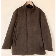 [Used VIP] Men's jacket, poly coat, p.l.a.y.b.o.y, 2 inner pockets, brown color, size S, code K244
