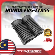 HONA EX5-CLASS FRONT FOOT REST RUBBER (R/L) EX5CLASS EX5 CLASS