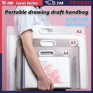 A2/A3/A4 Portable Drawing Bag 8K For File/Art/Sketch/Document/Paintings School Supplies