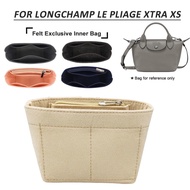 Felt Cloth Insert Organizer Bag for Longchamp LE PLIAGE XS Bag Makeup Sling Organizer Travel Inner P