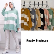 WOMEN'S BATWING JUMBO BLOUSE TOP BIGSIZE OVERSIZE BABYTERRY SPANDEX -1794i