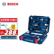 博世（BOSCH）家用多功能五金工具套装（108件套）手动工具箱