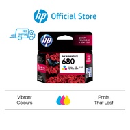 HP 680 Single Pack | Black or Tri-color Original Ink Advantage Cartridge | HP Deskjet Printer 1115, 2135, 3635, 4535, 5075 [F6V27AA, F6V26AA] Say No to Refill