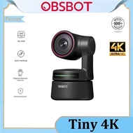OBSBOT Tiny 4K AIPowered Tracking PTZ 4K Webcam Full HD Up to 4K@30fps & 1080P@60fps Video Con