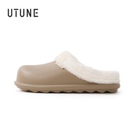UTUNE Winter Waterproof Plush Slip-Ons - Perfect for Wet Weather Outdoors