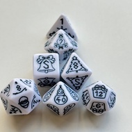 Christmas Pattern Set Multi-faceted DND Game Dice