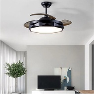 36inch 42 inch Ceiling Fans Light Invisible Modern Ceiling Fan with Remote Control Dimmable Inlcuded 220V 110V Black Whi