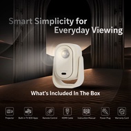 MH GADGET BEAM Smart Home Projector Built-in TV Box YouTube Netflix