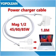 New 45W 60W 85W Power Charger Magnetic AC DC Mag 1 2 Adapter Cord Cable For Macbook Pro Air A1466 A1